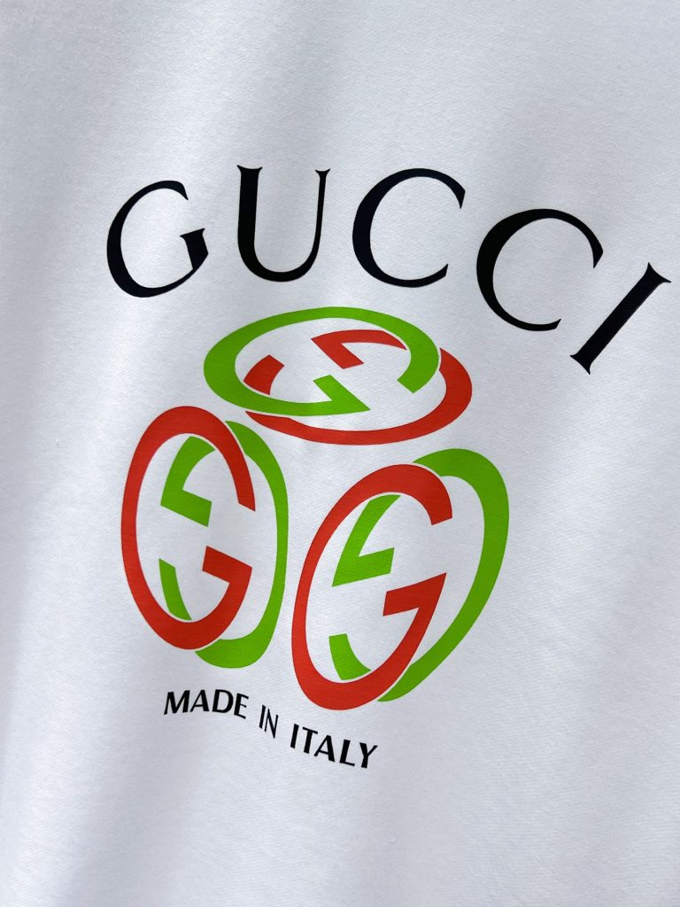 GUCCI ロゴプリントスウェットシャツ 2色入 - 画像 5