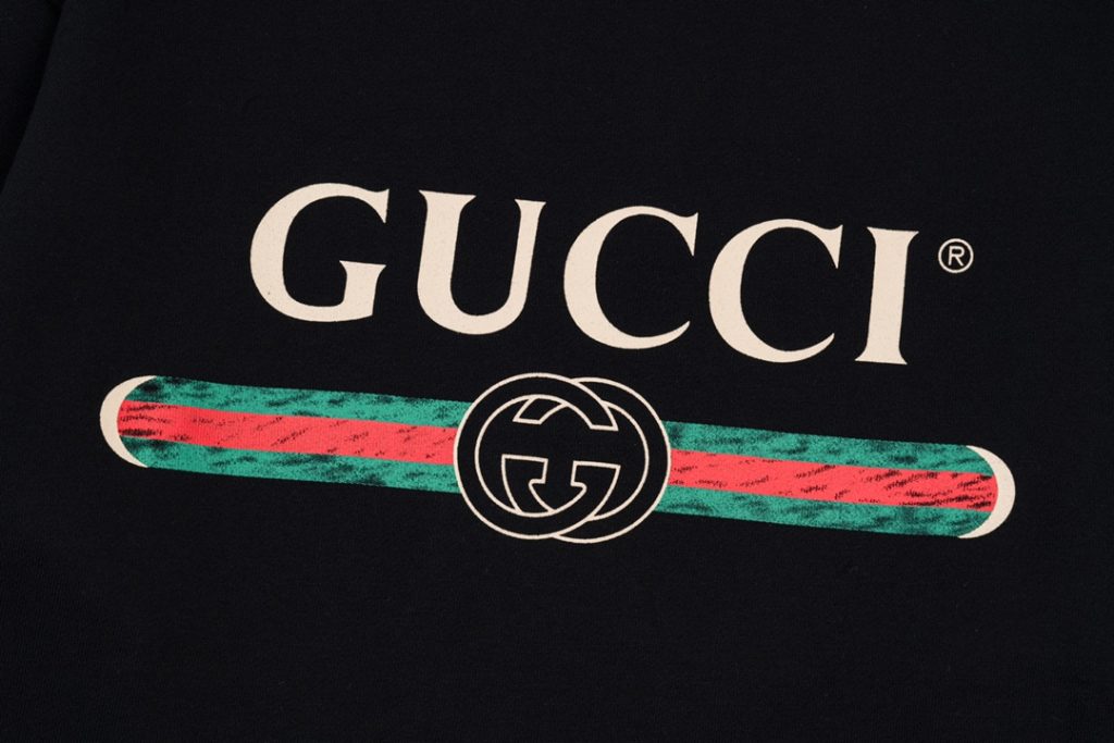 GUCCI ロゴ パーカー 黒 1色入 - 画像 4