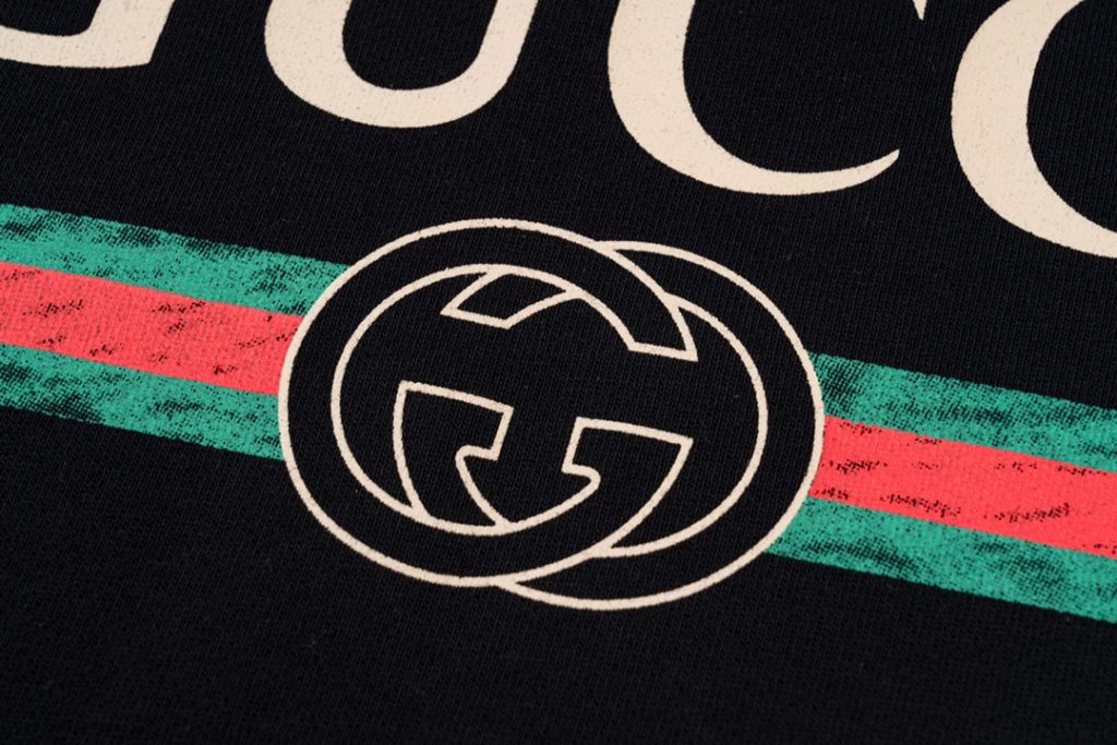 GUCCI ロゴ パーカー 黒 1色入 - 画像 5