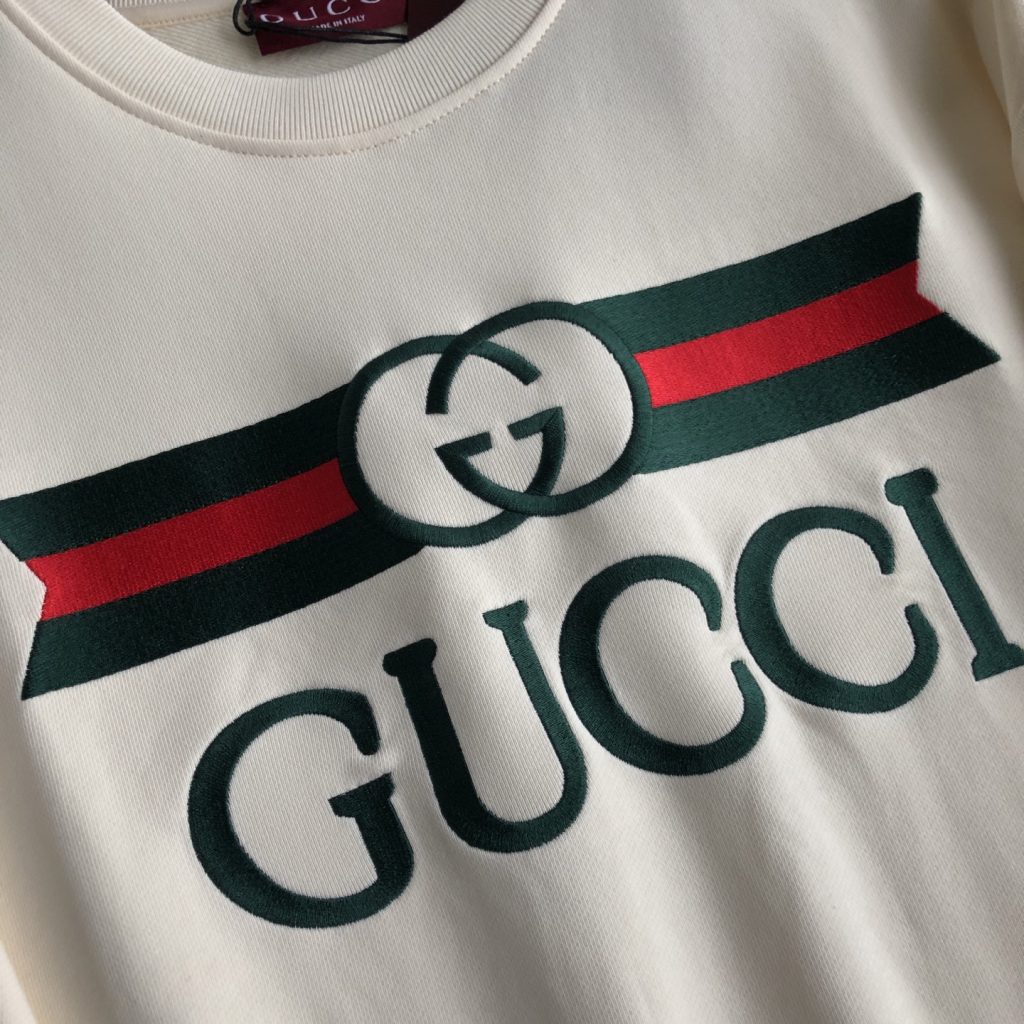 GUCCI ロゴ スウェットシャツ 2色入 - 画像 4