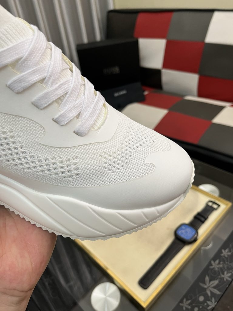 HUGO BOSS 男士运动鞋 白色 36-46 网面透气 舒适休闲鞋 🥾 - 画像 6