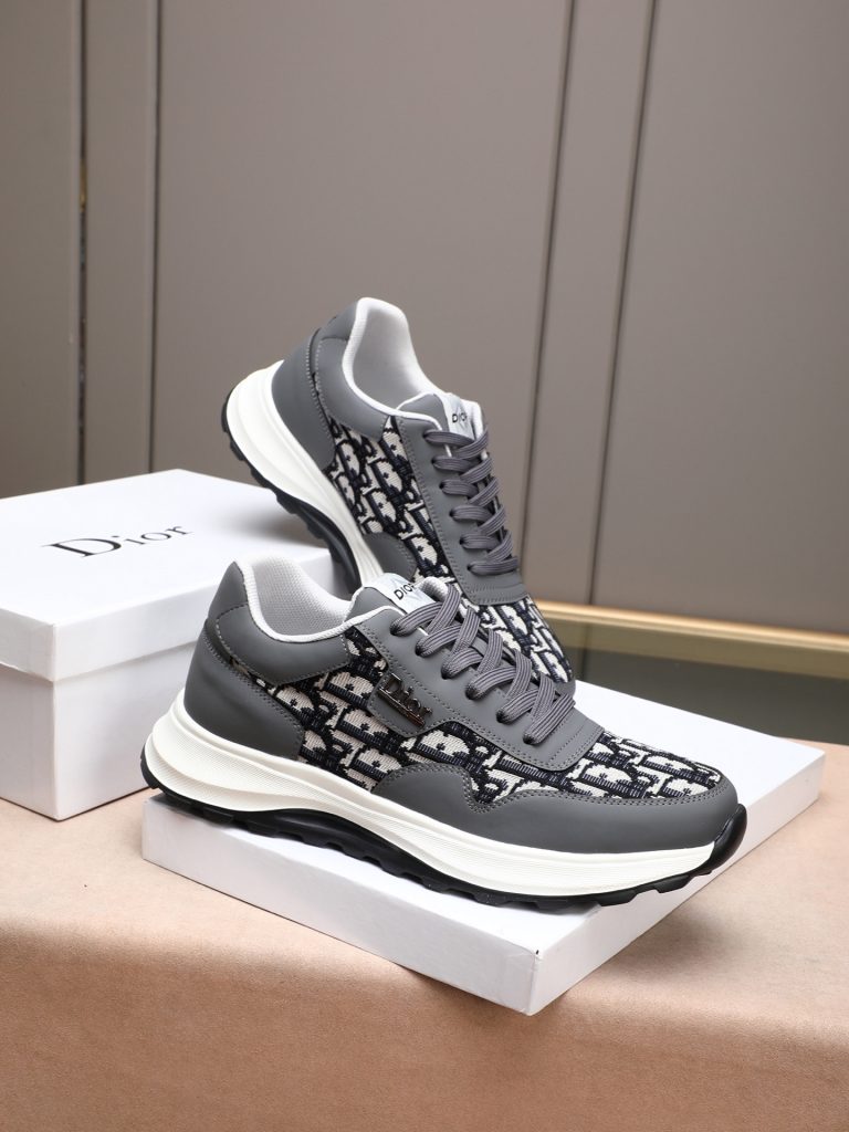 Dior 男性スニーカー ディオール オーバーサイズ ファッション スニーカー 2色入 🥾 - 画像 4