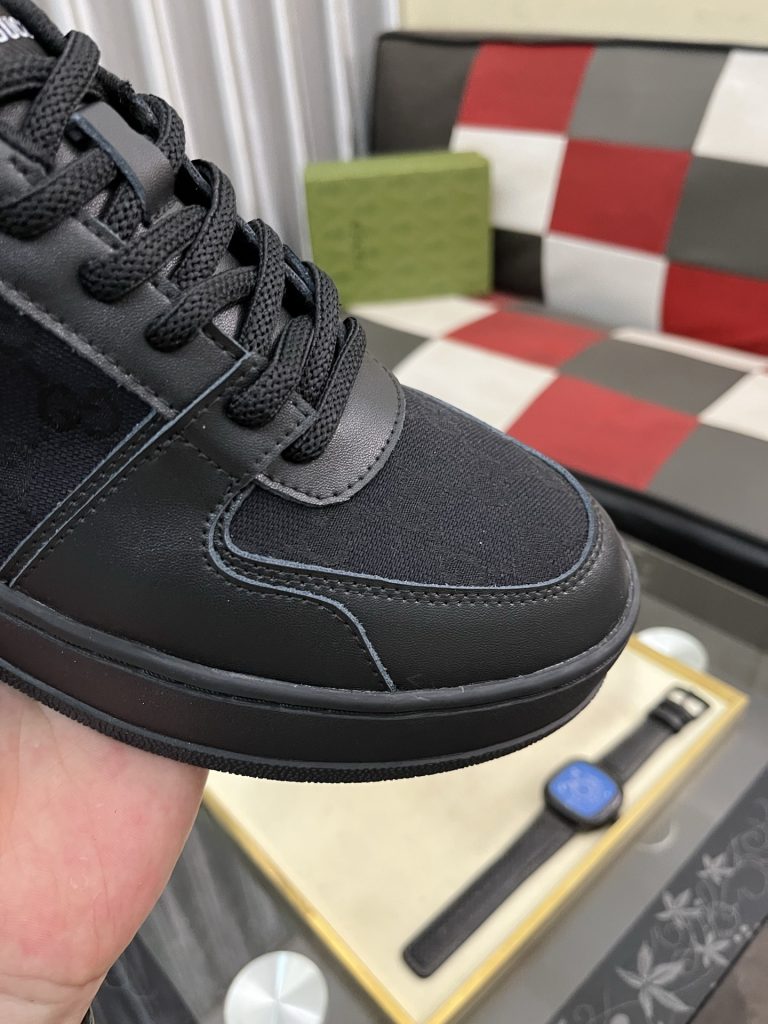 グッチ メンズ スニーカー 黒 1色入 グッチロゴ プラットフォームシューズ 39-44サイズ 🖤 - 画像 6