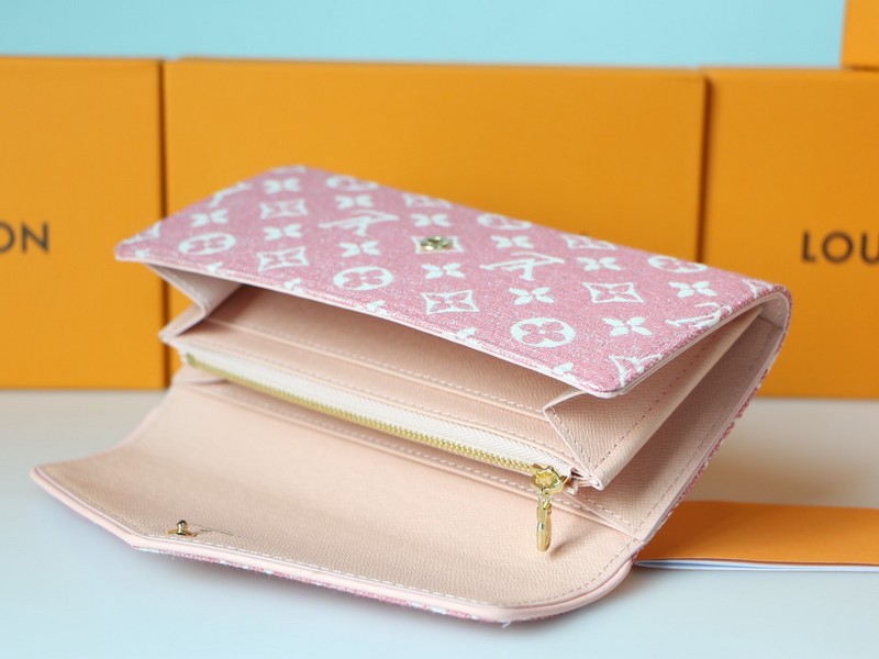 ルイヴィトン　Louis Vuitton　ポルトフォイユ サラ　LV長財布モノグラム　ジャカードデニム　選べる2色 - 画像 8