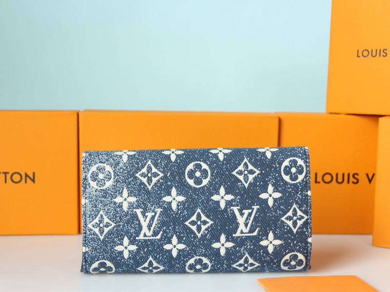 ルイヴィトン　Louis Vuitton　ポルトフォイユ サラ　LV長財布モノグラム　ジャカードデニム　選べる2色 - 画像 3