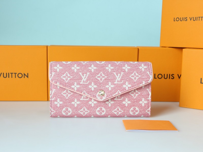 ルイヴィトン　Louis Vuitton　ポルトフォイユ サラ　LV長財布モノグラム　ジャカードデニム　選べる2色 - 画像 7