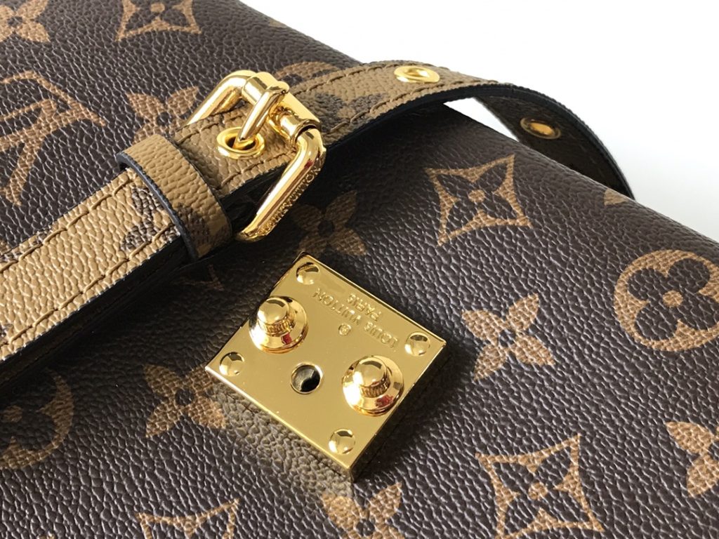 定番LOUIS VUITTON　ルイヴィトン　ポシェットメティスMM　ショルダーバッグ　モノグラムリバース　ブラウン　LV - 画像 4