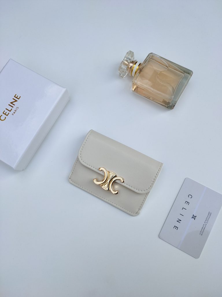 CELINE セリーヌ カードケース ホワイト 2色入 - 画像 2