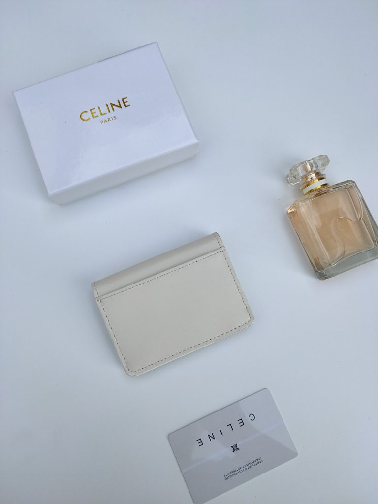 CELINE セリーヌ カードケース ホワイト 2色入 - 画像 3