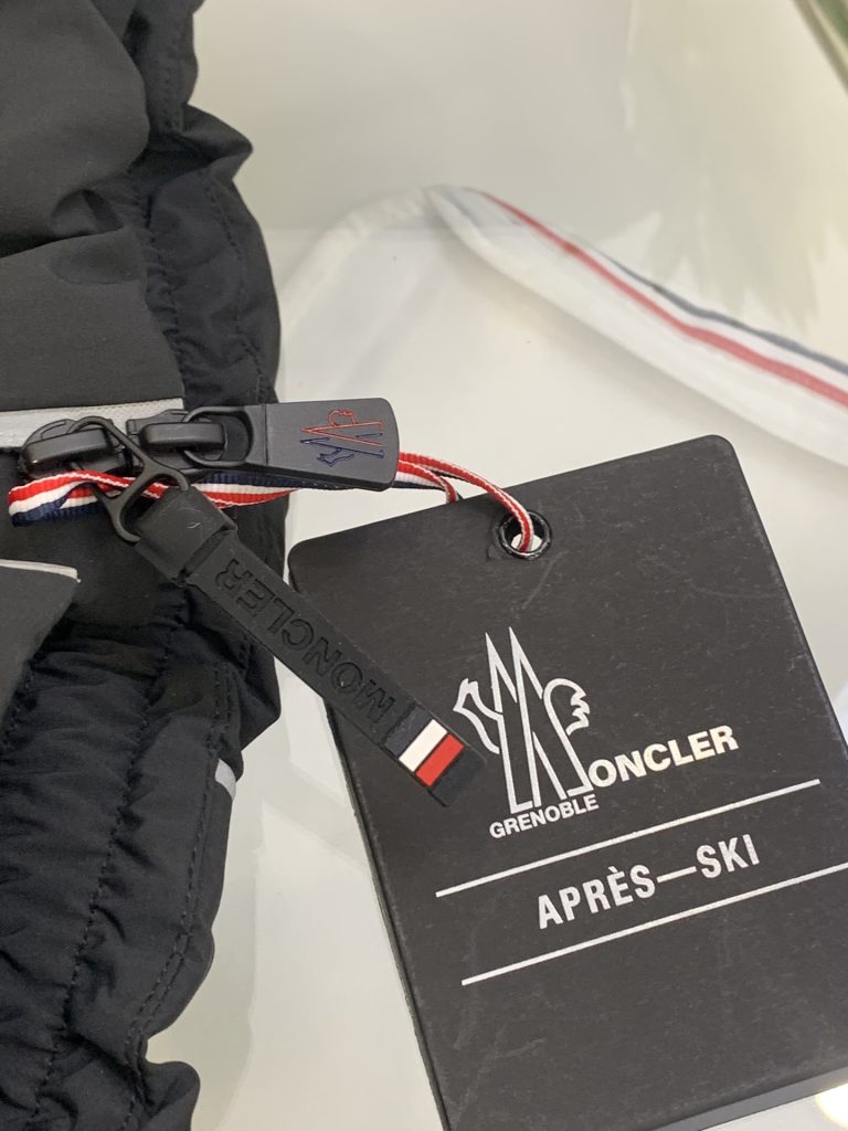 MONCLER 134 リフレクティブ ダウンジャケット ブラック - 画像 7