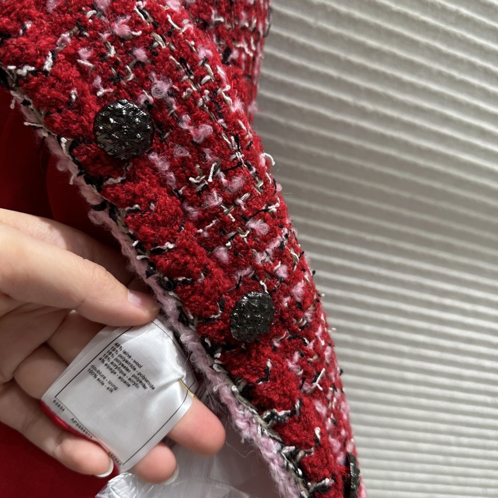 CHANEL ネヴァーフルMM ラウンドファスナー レッド - 画像 8