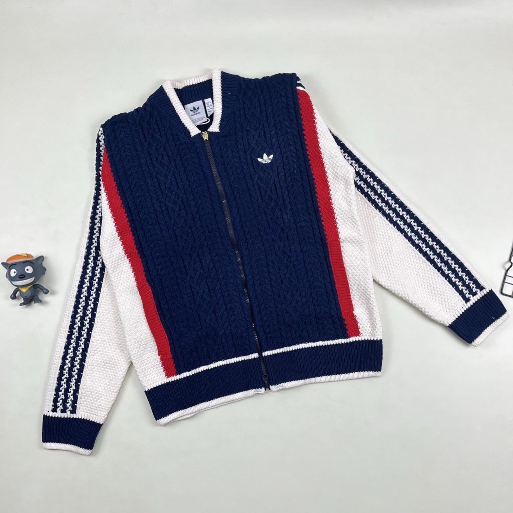 adidas ジャケット ナイロンジャケット ミニサイズ 通勤 2WAY カジュアル ネイビー ブラック キャンバス - 画像 7