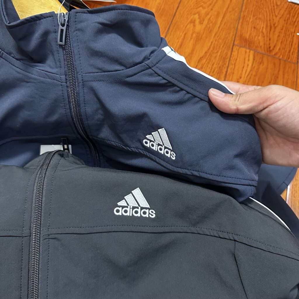 adidas トレーニングジャケット AEROREADY 3ストライプス 通勤カジュアル ブラック ネイビー ダークグレー ポリエステル - 画像 5