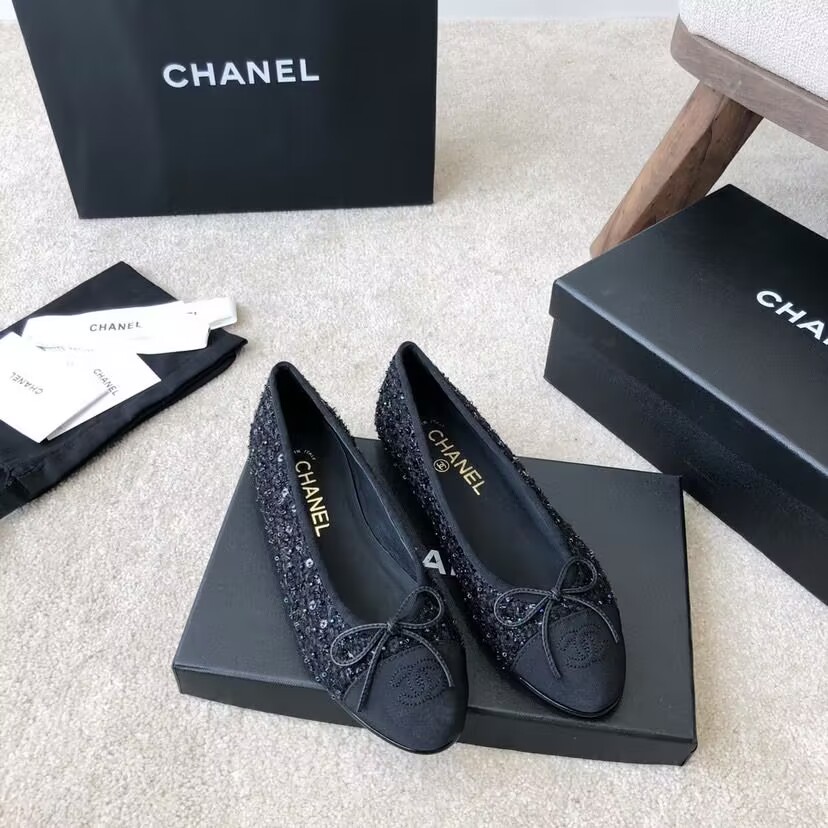 CHANEL　シャネル　CHANELバレリーナ　フラットシューズ　パンプス　ポインテッドトゥ　レディース靴ベルサーチ　選べる9色 - 画像 4
