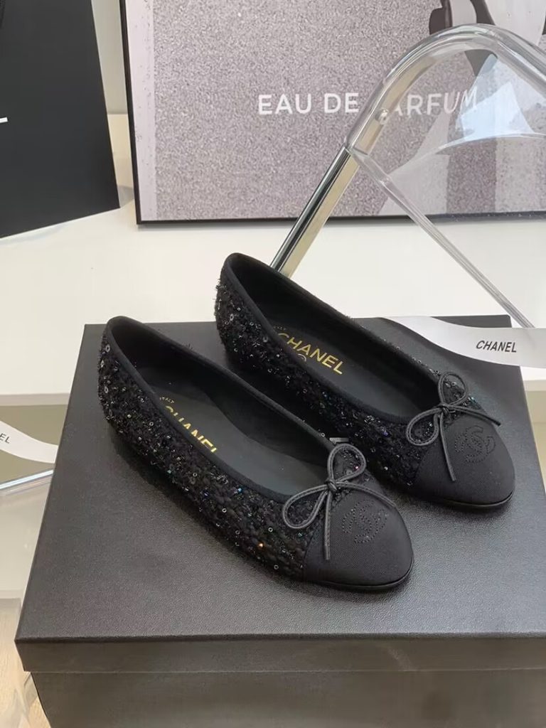 CHANEL　シャネル　CHANELバレリーナ　フラットシューズ　パンプス　ポインテッドトゥ　レディース靴ベルサーチ　選べる12色 - 画像 2