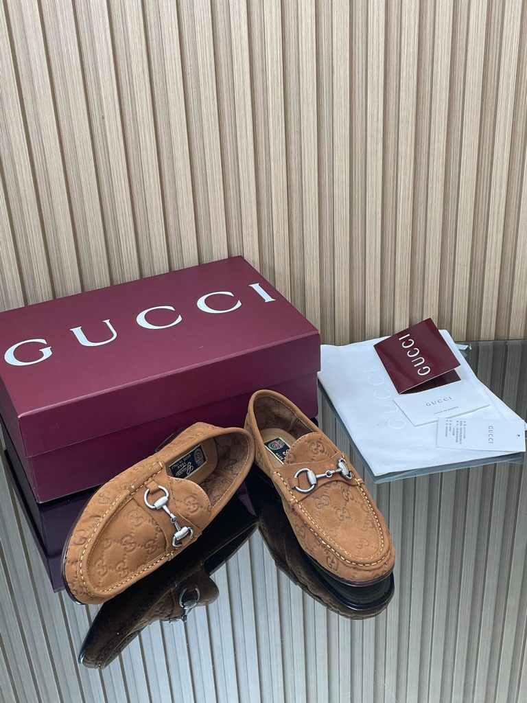 GUCCI グッチ ローファー 本革 通勤 通学 ブラック - 画像 7