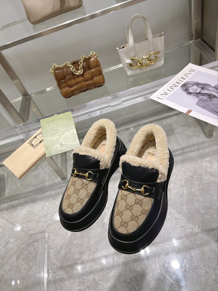 GUCCI グッチ ローファー 本革 軽量 撥水 通勤 通学 ブラック - 画像 6