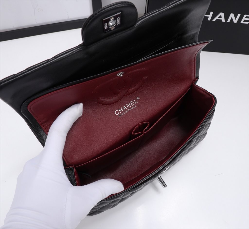 シャネル　CHANEL　ラムスキン マトラッセ25　CC ココマーク　Wチェーン　ダブルフラップ　ショルダーバッグ　レディース　バッグ　8色 - 画像 5