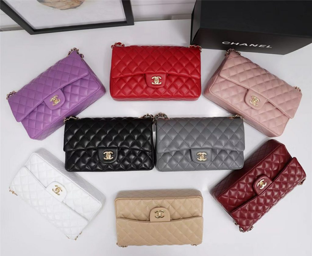 シャネル　CHANEL　ラムスキン マトラッセ25　CC ココマーク　Wチェーン　ダブルフラップ　ショルダーバッグ　レディース　バッグ　8色 - 画像 2