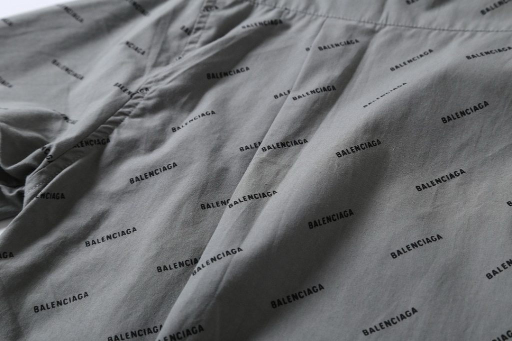 BALENCIAGA バレンシアガ シャツ 綿100% 通勤 グレー - 画像 7