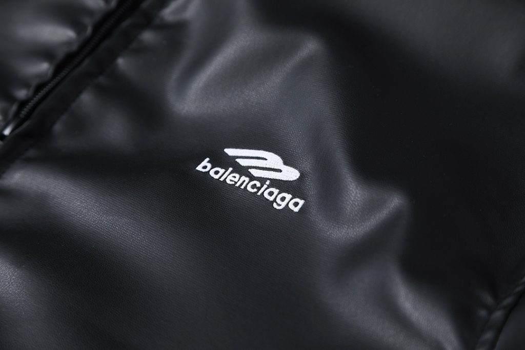 BALENCIAGA バレンシアガ レザージャケット 本革 通勤 通学 ブラック - 画像 4