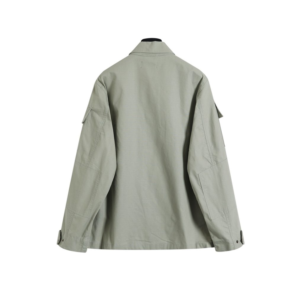 BALENCIAGA バレンシアガ 単排工装 衫外套 黒色/緑色 - 画像 3