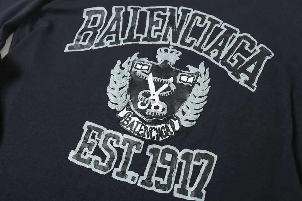 BALENCIAGA バレンシアガ ロングTシャツ ブラック - 画像 4