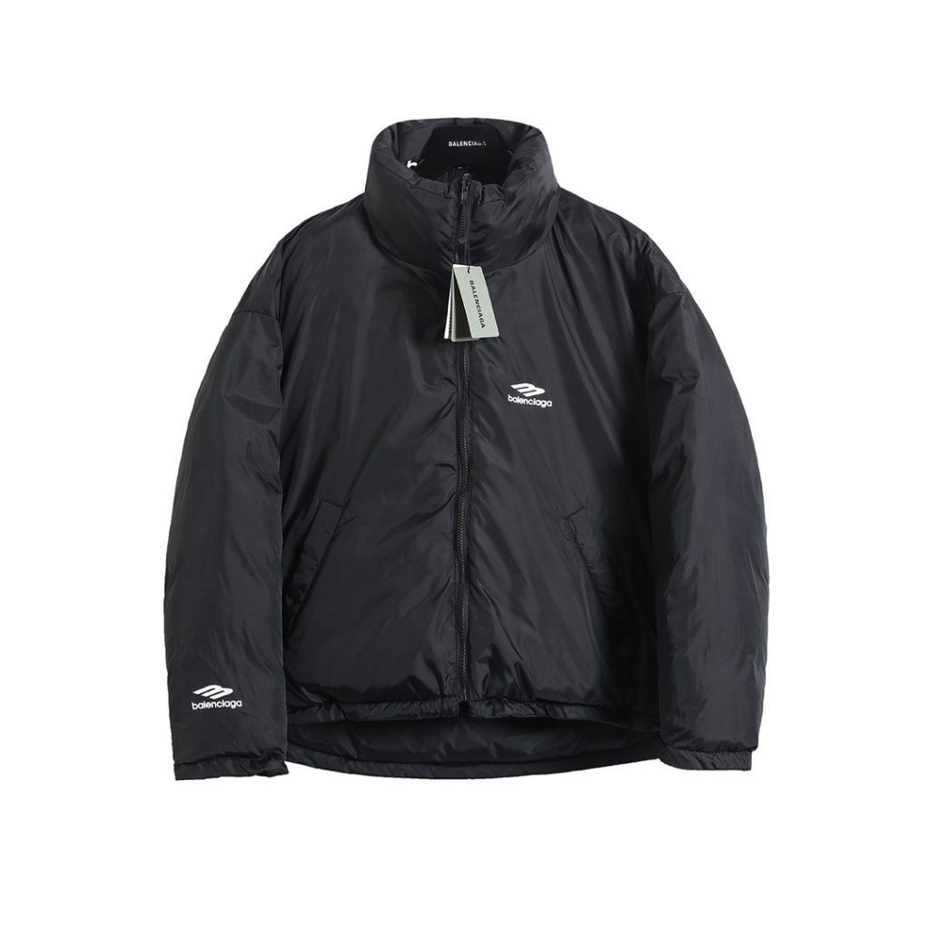 BALENCIAGA バレンシアガ ダウンジャケット ブラック - 画像 3