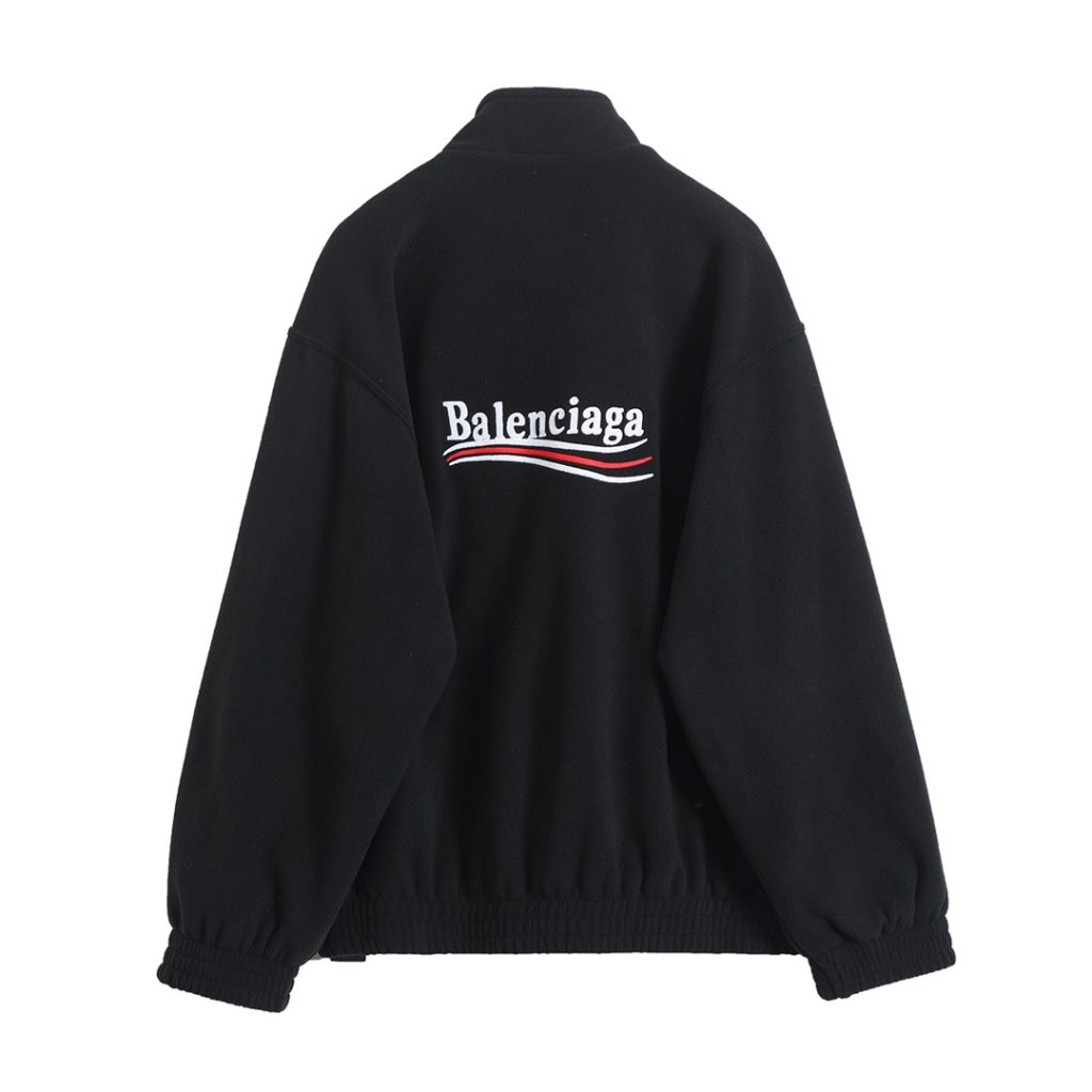 BALenciaga バレンシアガ フルジップスウェット ブラック - 画像 2