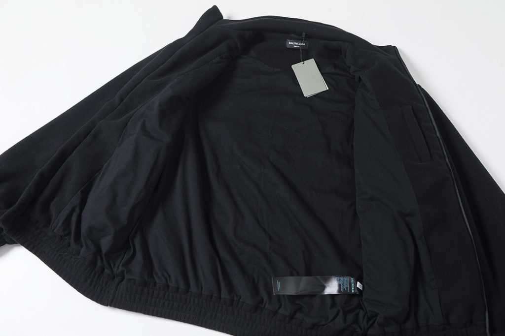 BALenciaga バレンシアガ フルジップスウェット ブラック - 画像 5