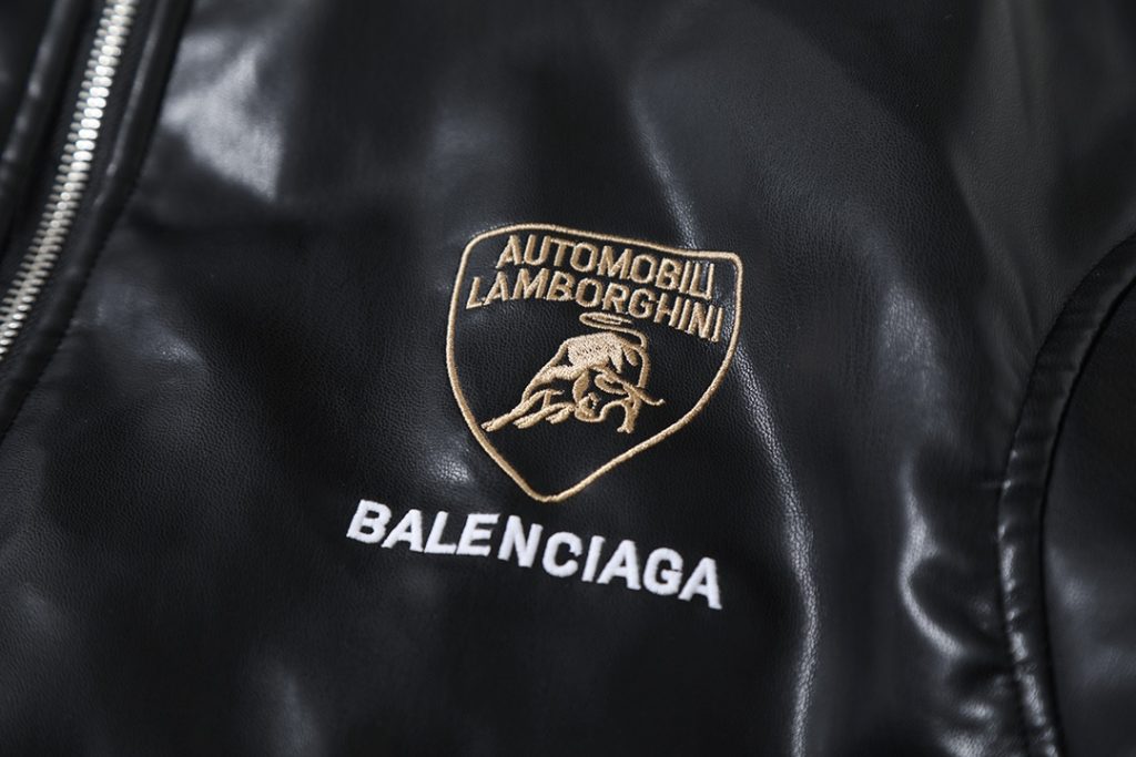 BALENCIAGA バレンシアガ バンダナ柄 フライトジャケット ブラック - 画像 5