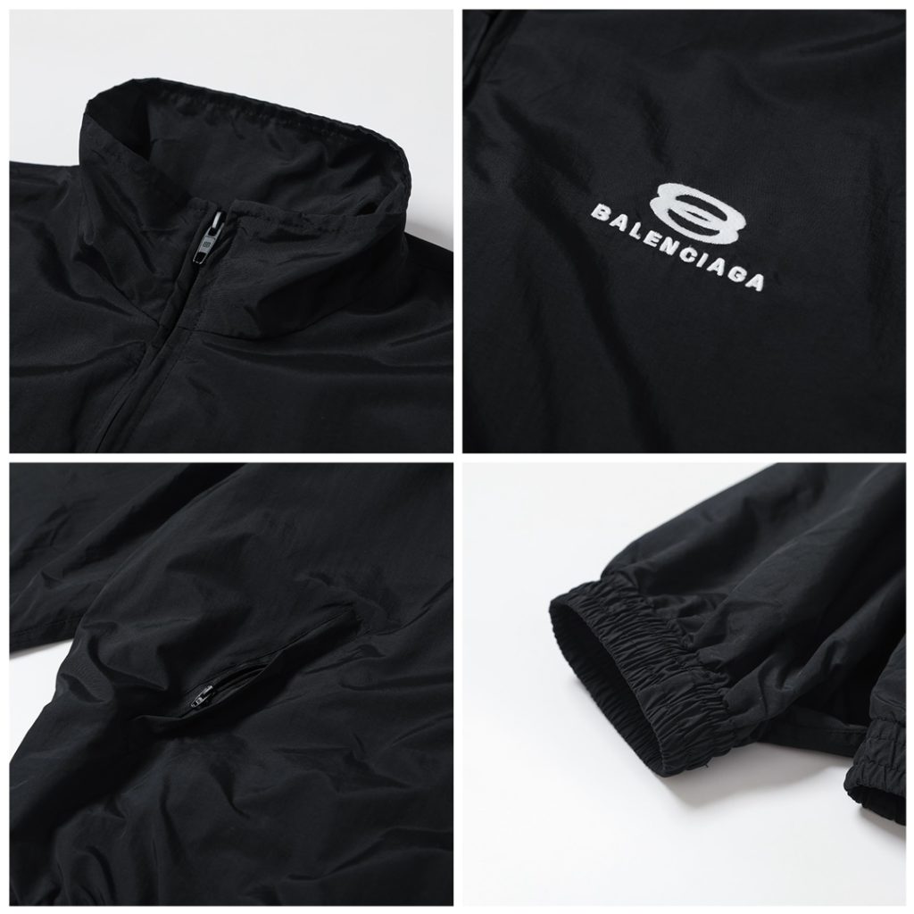 BALENCIAGA バレンシアガ フード付きスウェットシャツ ブラック - 画像 6