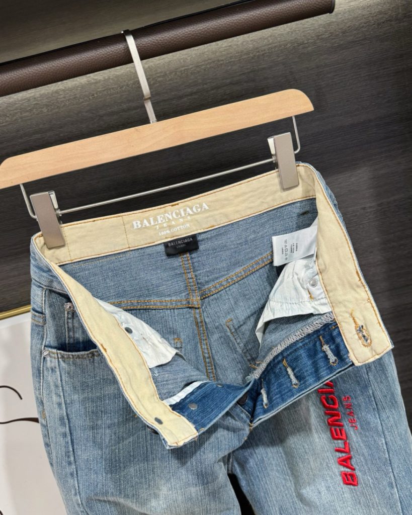 BALENCIAGA バレンシアガ デニムパンツ フレアデニム ブルー - 画像 7