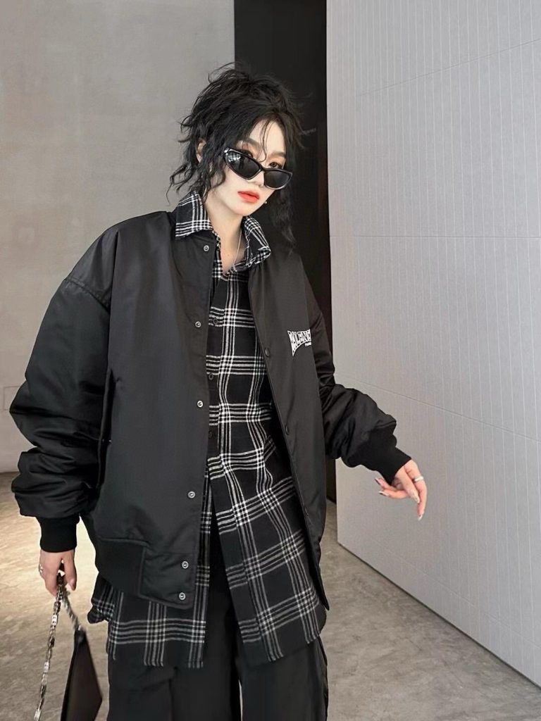BALENCIAGA バレンシアガ バンダージャケット パーカー風 ブルゾン ブラック 全4色 - 画像 5