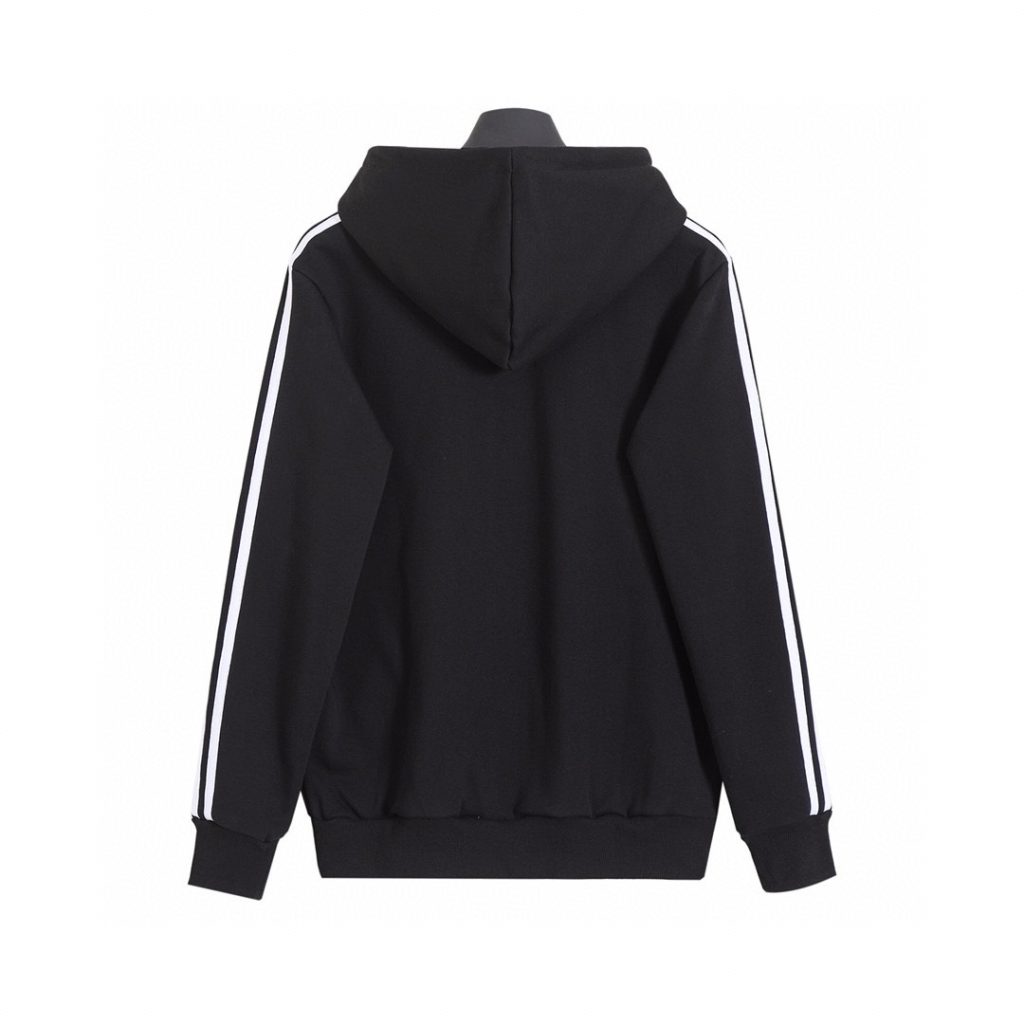 BALENCIAGA バレンシアガ フード付きスウェットシャツ ブラック - 画像 5