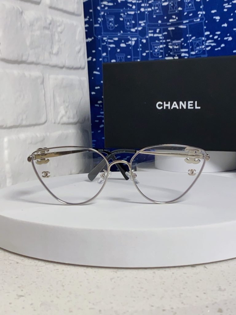 CHANEL シャネル サングラス フラットシェイプ レディース 顔型カバーフレーム 金属フレーム 2色展開 - 画像 4