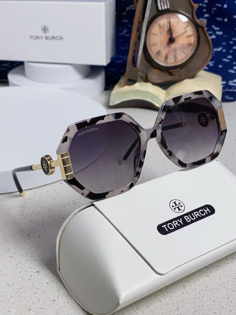 TORY BURCH トリー バーチ サングラス メンズ レディース 2025年新作 多 形 防紫外 シェル柄 トレーントップ 多色展開 - 画像 2