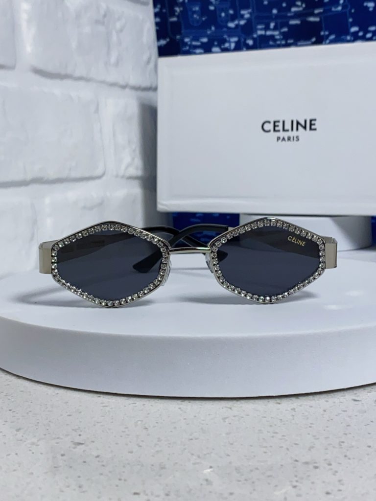 CELINE シャネル サングラス フラットシェイプ 満 シルバー レディース 多色展開 - 画像 5