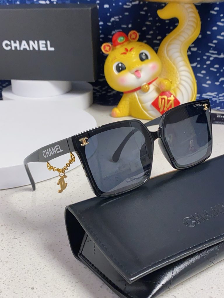CHANEL シャネル サングラス フレーム レディース ブラック 2025年新作 ファッション ブランド 多色展開 - 画像 2
