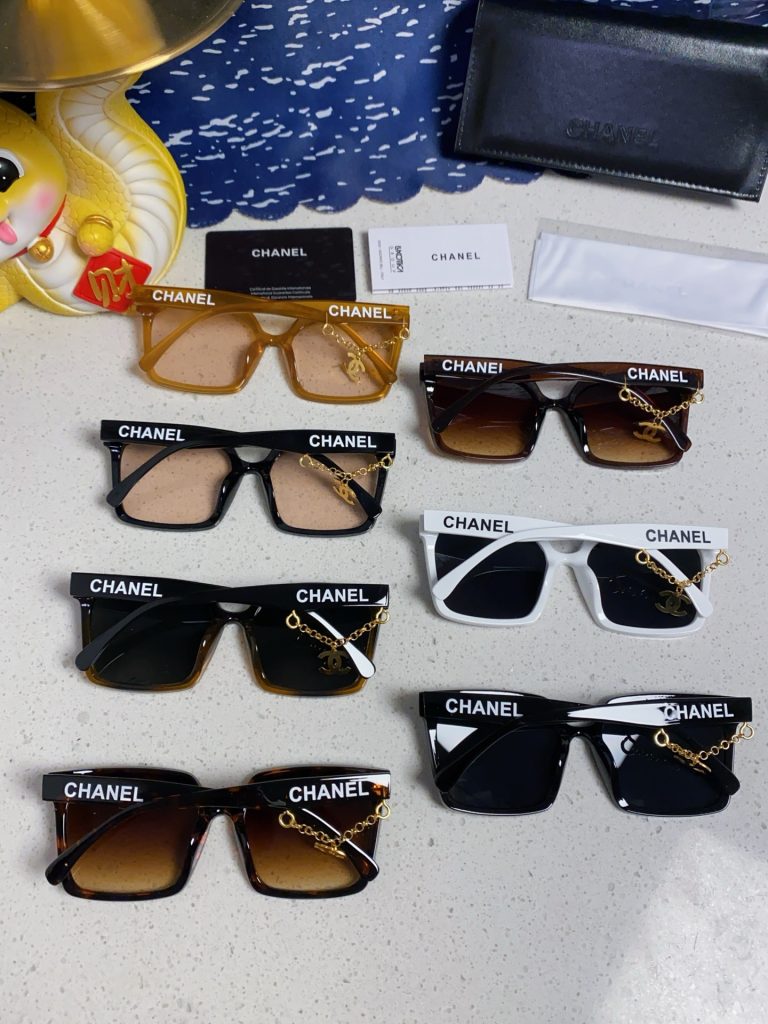 CHANEL シャネル サングラス フレーム レディース ブラック 2025年新作 ファッション ブランド 多色展開 - 画像 3