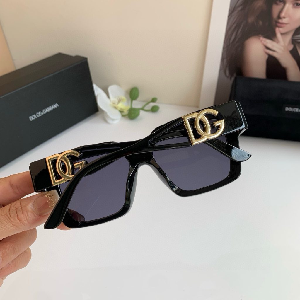 DOLCE&GABBANA ドルチェアンドガッバーナ サングラス メンズ レディース 大きめ フレーム ブラック ホワイト 2316 50□18-149 C1 - 画像 5