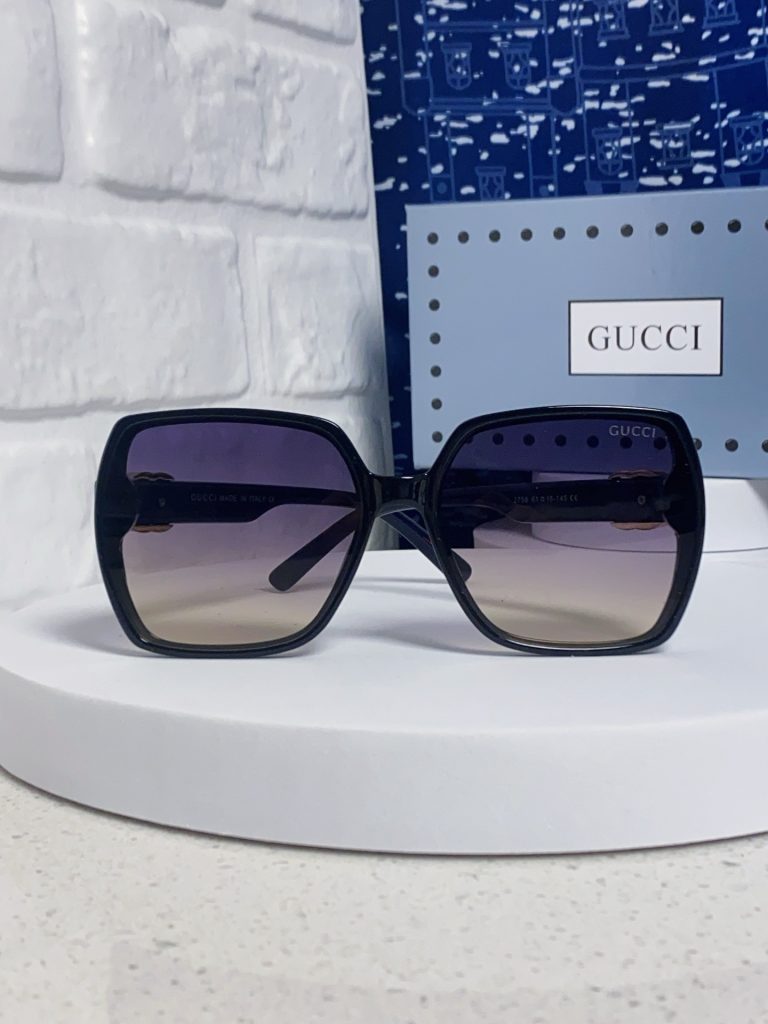 GUCCI グッチ サングラス レディース 2025年新作 おしゃれ 大判 ブラック 多色展開 - 画像 4