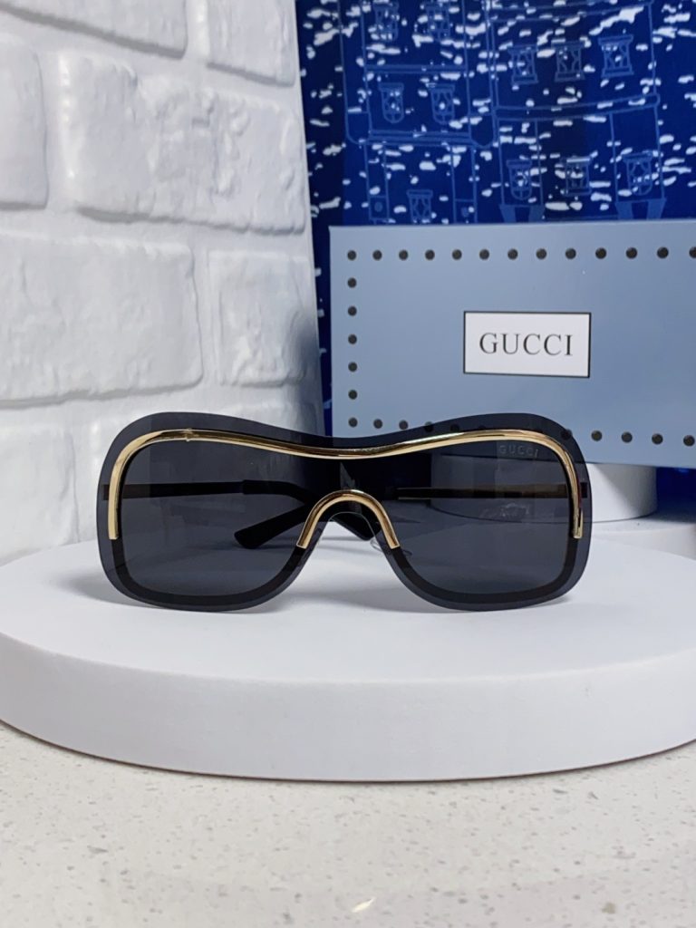 GUCCI グッチ サングラス 2025年新作 サイボーグ風 フューチャー メタルフレーム 用 メンズ レディース ブラック 多色展開 - 画像 5