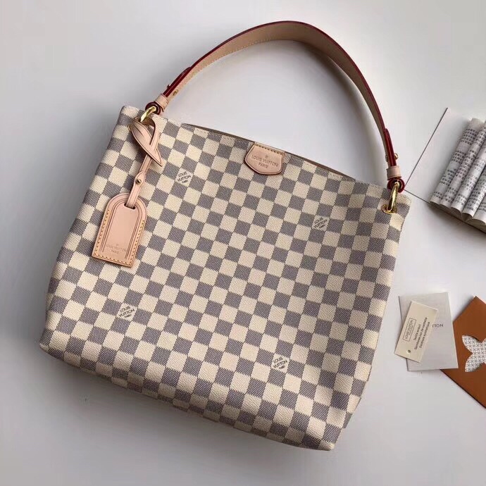 ルイヴィトン　LOUIS VUITTON　レディースバッグ　定番　ハンドバッグ　肩掛けバッグ　モノグラム　ダミエ　トートバッグ　女性　大人　カバン　4種類 - 画像 3