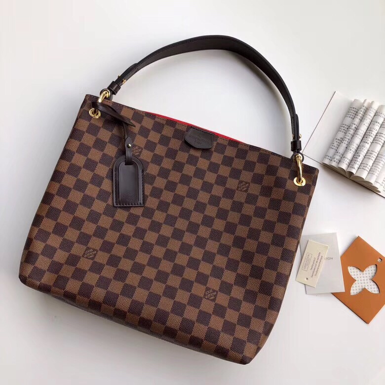 ルイヴィトン　LOUIS VUITTON　レディースバッグ　定番　ハンドバッグ　肩掛けバッグ　モノグラム　ダミエ　トートバッグ　女性　大人　カバン　4種類 - 画像 5