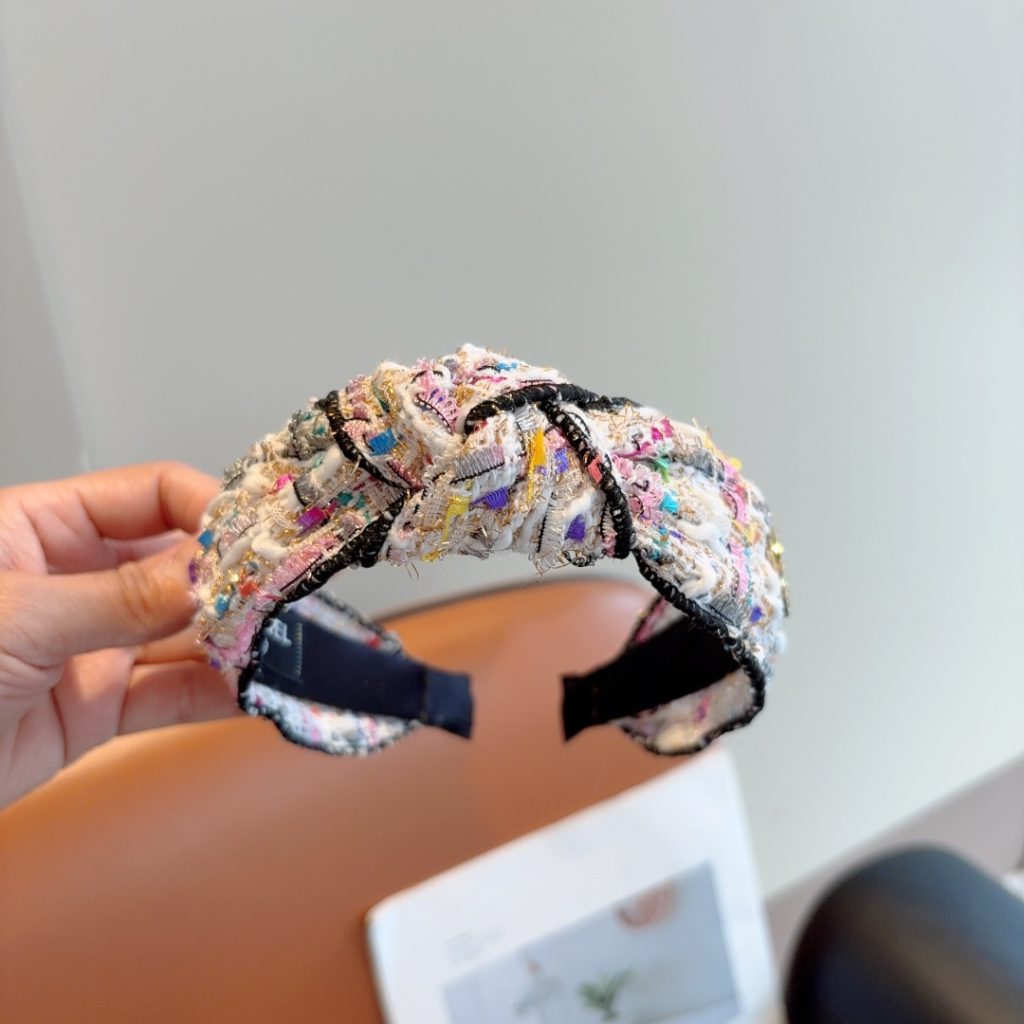 CHANEL シャネル ヘッドバンド 本革 フランネル 通勤 旅行 全4色 - 画像 6