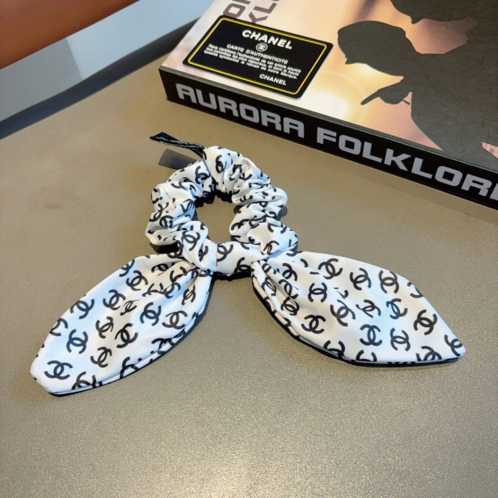 CHANEL シャネル ヘアゴム ファッション リボン ブランド 2色展開 - 画像 4