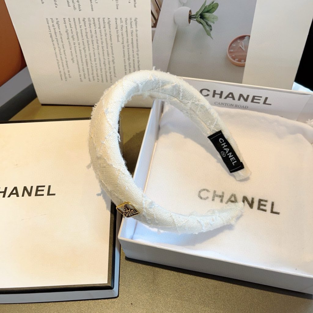 CHANEL シャネル ヘアバンド 本革 通勤 全2色 - 画像 5