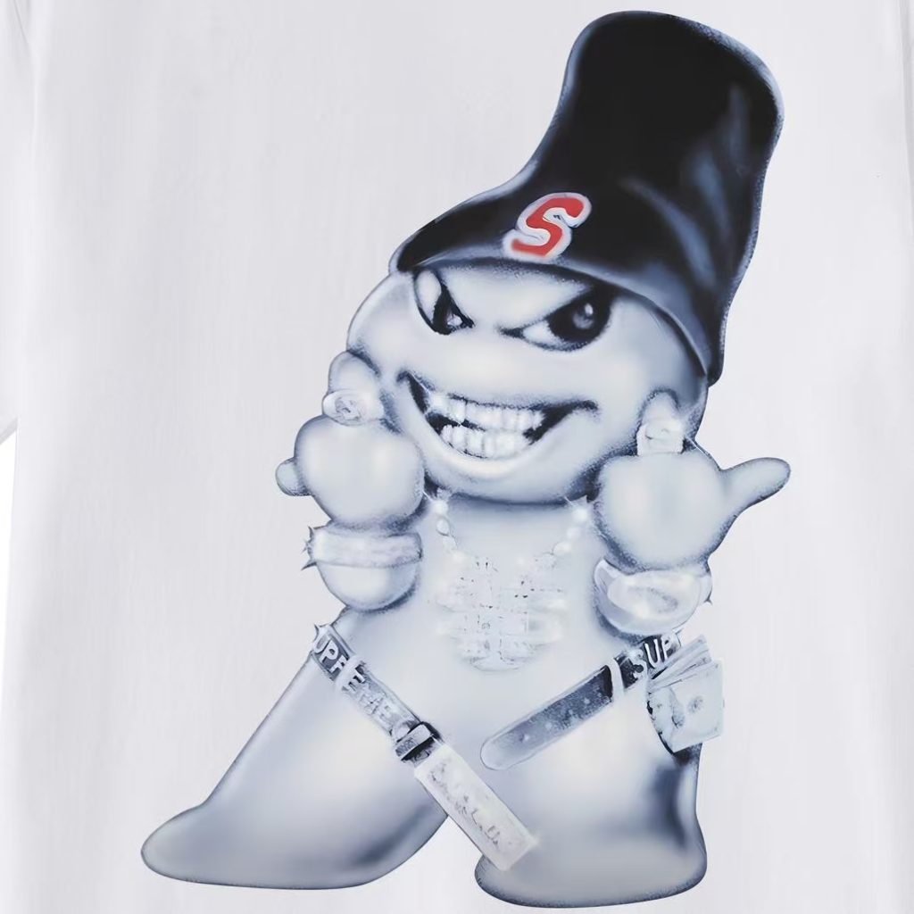 SUPREME スープレム メンズTシャツ バンカーロゴ トゥバック 4色展開 - 画像 8