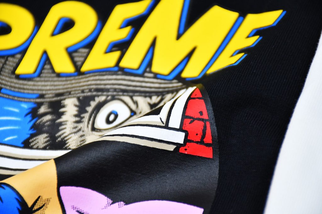SUPREME スープレム メンズ 半袖Tシャツ 本革 100%コットン 全2色 - 画像 2